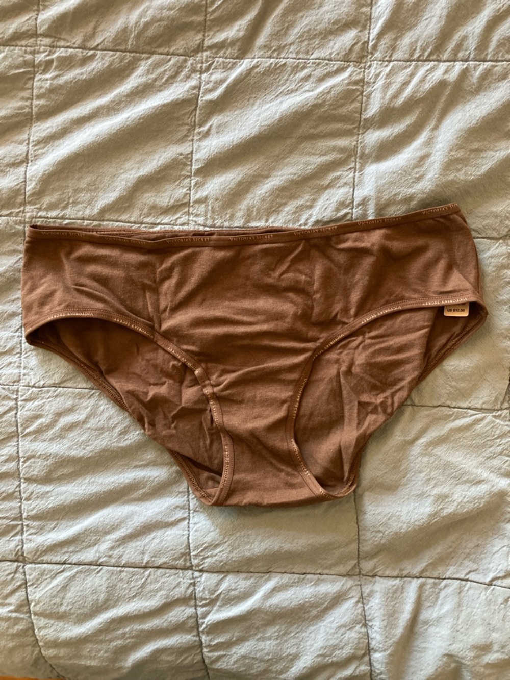 NWT Victoria's Secret Brown Hiphugger Panties Medium